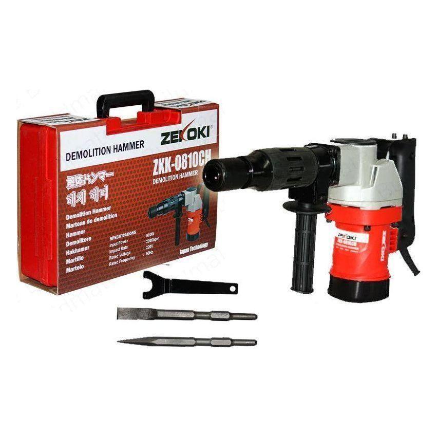Zekoki ZKK-0810CH Chipping / Demolition Hammer 17mm HEX 7.6J - KHM Megatools Corp. Zekoki ZKK-0810CH Chipping / Demolition Hammer 17mm HEX 7.6J - KHM Megatools Corp.